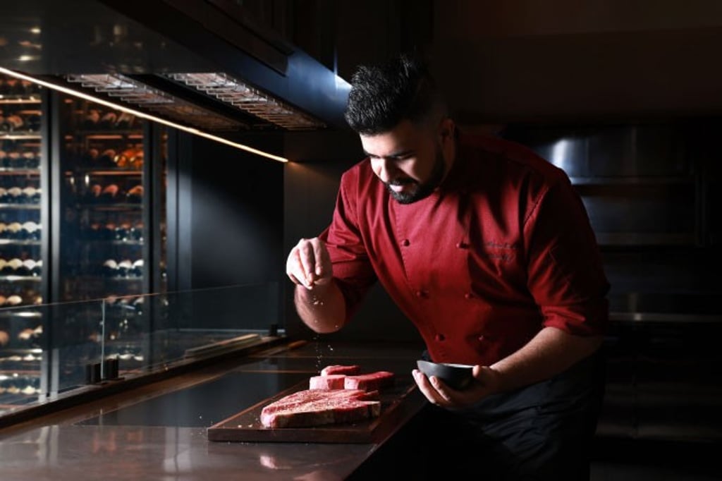 The Steak House Head Chef Amine Errkhis