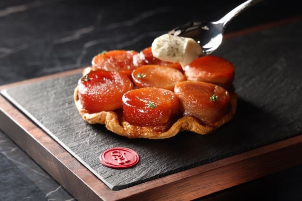 The Steak House Upside Down Apple Tarte Tatin
