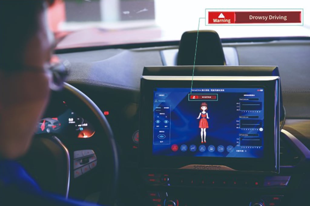 In-cabin digital human assistance will advise the driver to take a coffee break when she senses a feeling of drowsiness with the driver. In-cabin digital human assistance will advise the driver to take a coffee break when she senses a feeling of drowsiness with the driver.