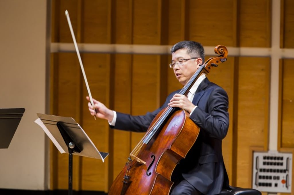 Cellist Qiang Tu. (Credit: Chris Lee)