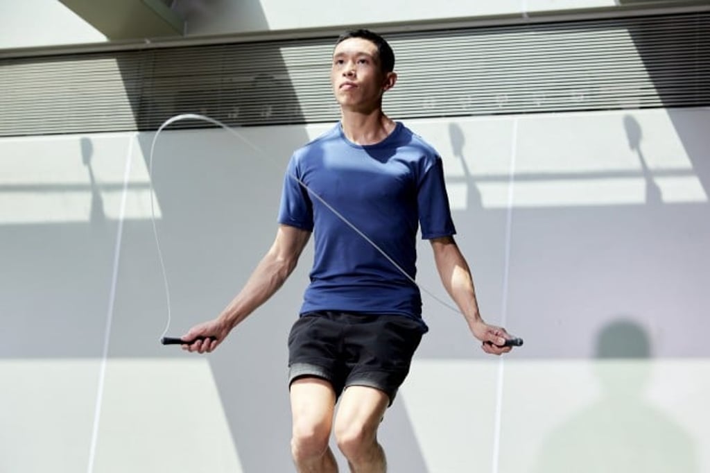 Constant training: Vincent Ho trains often to enhance physical fitness and stamina for better performance at the race track. Constant training: Vincent Ho trains often to enhance physical fitness and stamina for better performance at the race track.