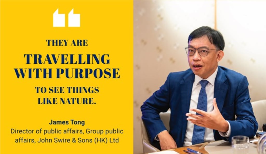 James Tong, director of public affairs, group public affairs, John Swire & Sons (HK) Ltd