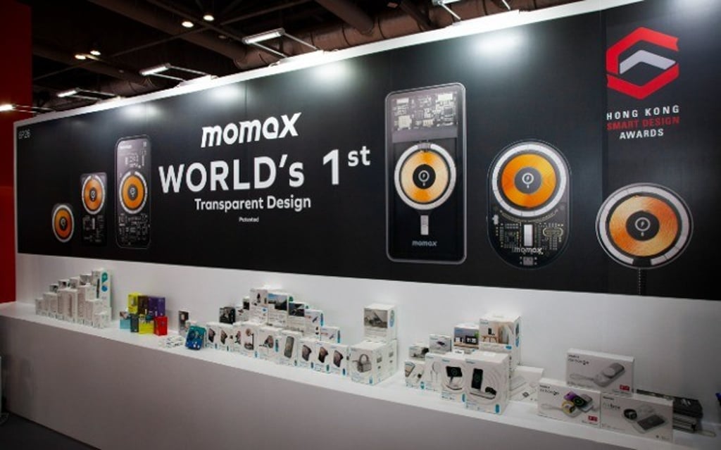 MOMAX is a pioneering brand in the realm of consumer electronics accessories, with a multitude of patented and award-winning designs. Photo: provided by the interviewee MOMAX is a pioneering brand in the realm of consumer electronics accessories, with a multitude of patented and award-winning designs. Photo: provided by the interviewee