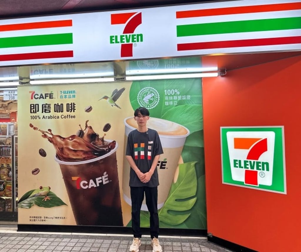 Issac honed diverse skills during his internship at a 7-Eleven store.