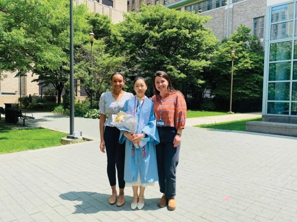 Chen thanked the lab members for their support during the STAR program.