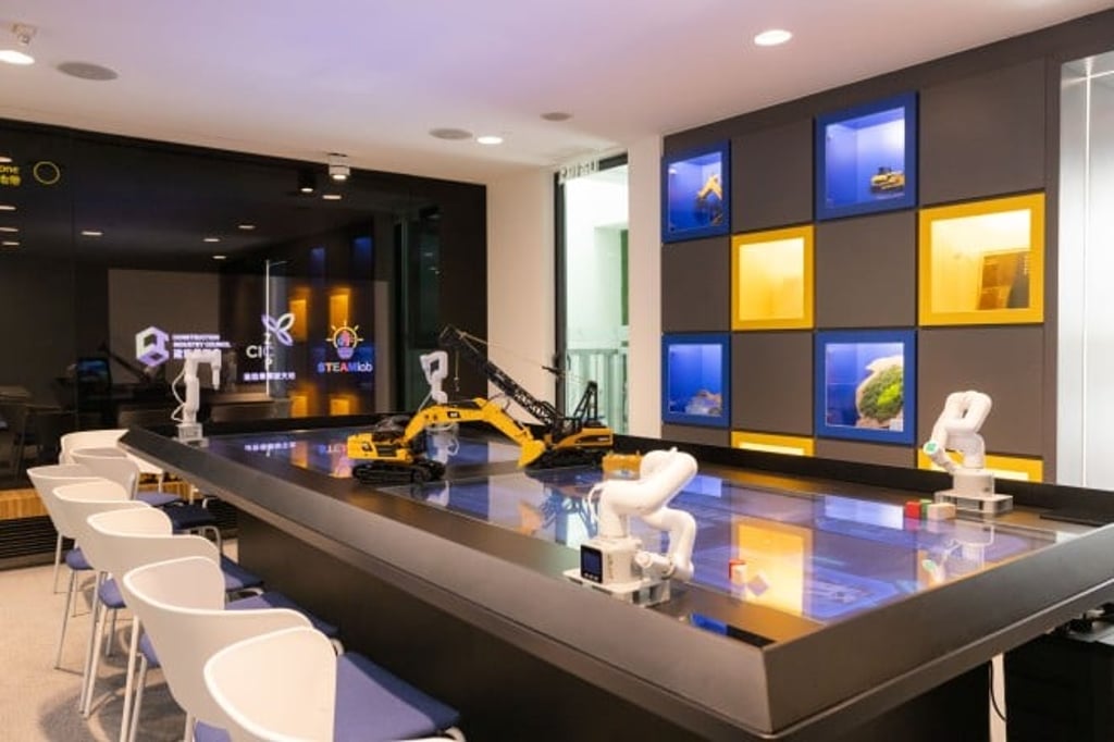 Newly renovated STEAM Lab at CIC-Zero Carbon Park.