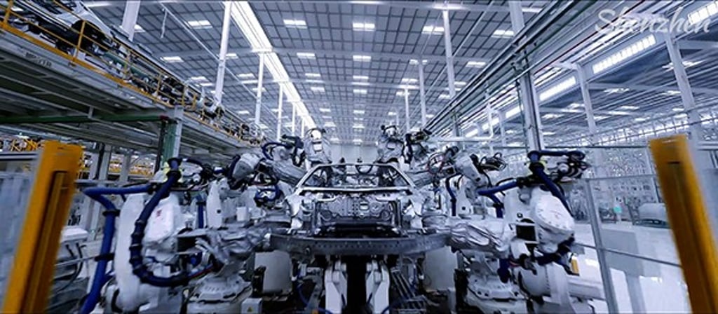 BYD Automated Production Line.
