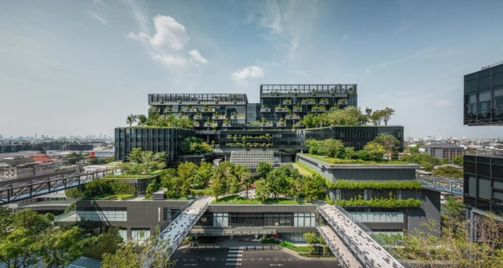 True Digital Park is home to several tech giants including Google, Microsoft and Amazon. True Digital Park is home to several tech giants including Google, Microsoft and Amazon.