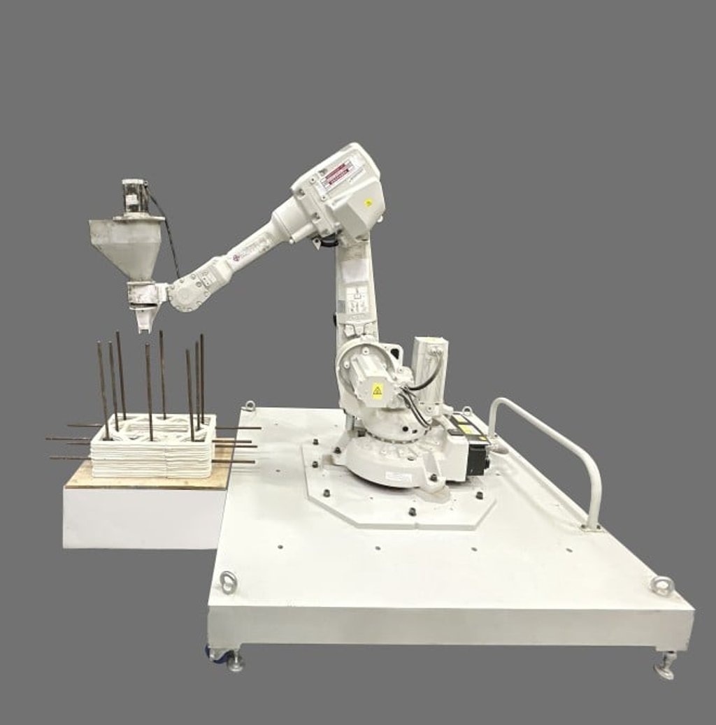 Robotics Arm (3D Concrete Printing) Robotics Arm (3D Concrete Printing)