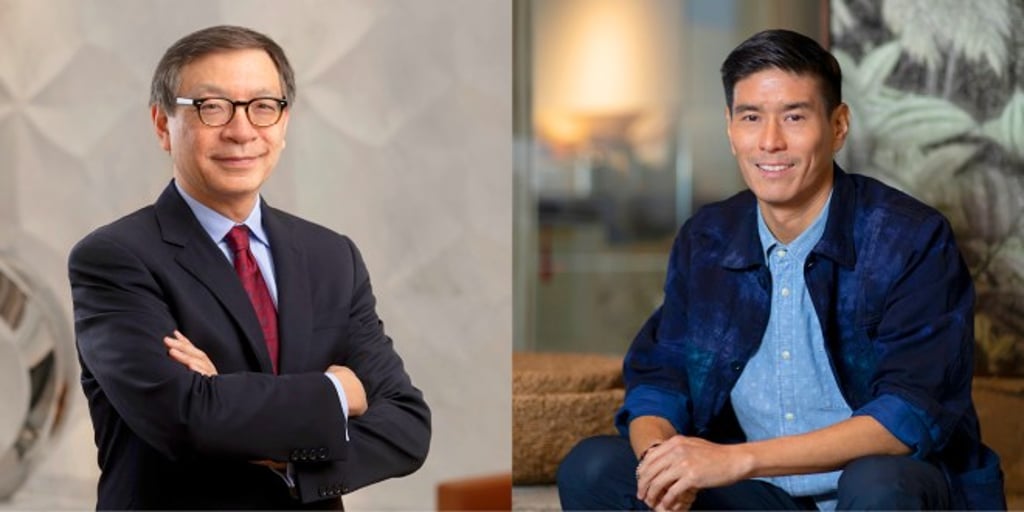 (L to R) Francis Lui, Vice Chairman, Galaxy Entertainment Group; Evan Kwee, Vice Chairman, Capella Hotel Group.