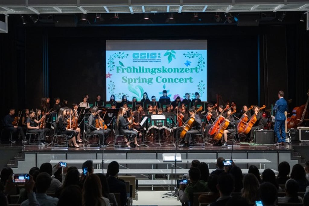 Teachers and students from the two streams collaborated as one team at the recent Secondary Spring Concert