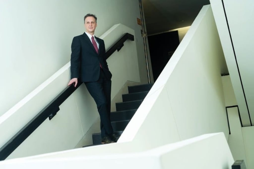 Harding is keen to help his students develop the creative and analytical skills that will equip them for the future workplace.