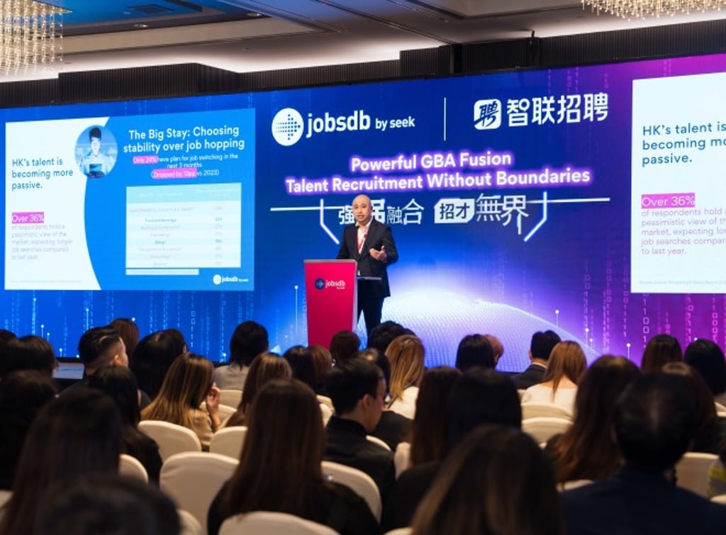 Bill Lee, Managing Director, Hong Kong, Jobsdb by SEEK says the partnership will expand job opportunities in the GBA for Hong Kong jobseekers and help mainland talent connect with local employers.