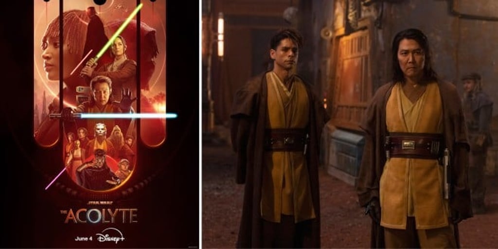 Star Wars: The Acolyte – Legendary South Korean actor Lee Jung-jae plays a Jedi master, who uncovers dark secrets as he comes face-to-face with a dangerous warrior from his past (Amandla Stenberg). Star Wars: The Acolyte – Legendary South Korean actor Lee Jung-jae plays a Jedi master, who uncovers dark secrets as he comes face-to-face with a dangerous warrior from his past (Amandla Stenberg).