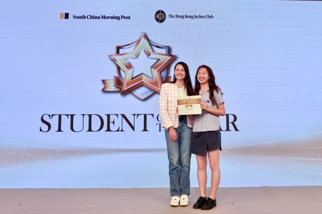 Hannah was awarded SCMP “Student of the Year Awards -- Community Contributor”, presented by Siobhan Bernadette Haughey.