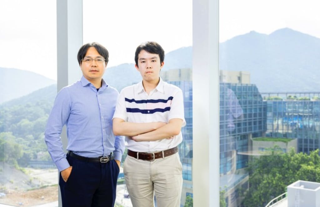 Professor Law Kam-tuen (left) and Tommy Chau (right). Professor Law Kam-tuen (left) and Tommy Chau (right).