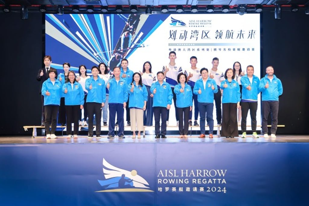 Representatives from various sectors of the Greater Bay Area witnessed the official launch of the AISL Harrow Rowing Regatta, anticipating a collaborative effort among Guangdong, Hong Kong, and Macau to bring world-class sporting experiences to the region.
