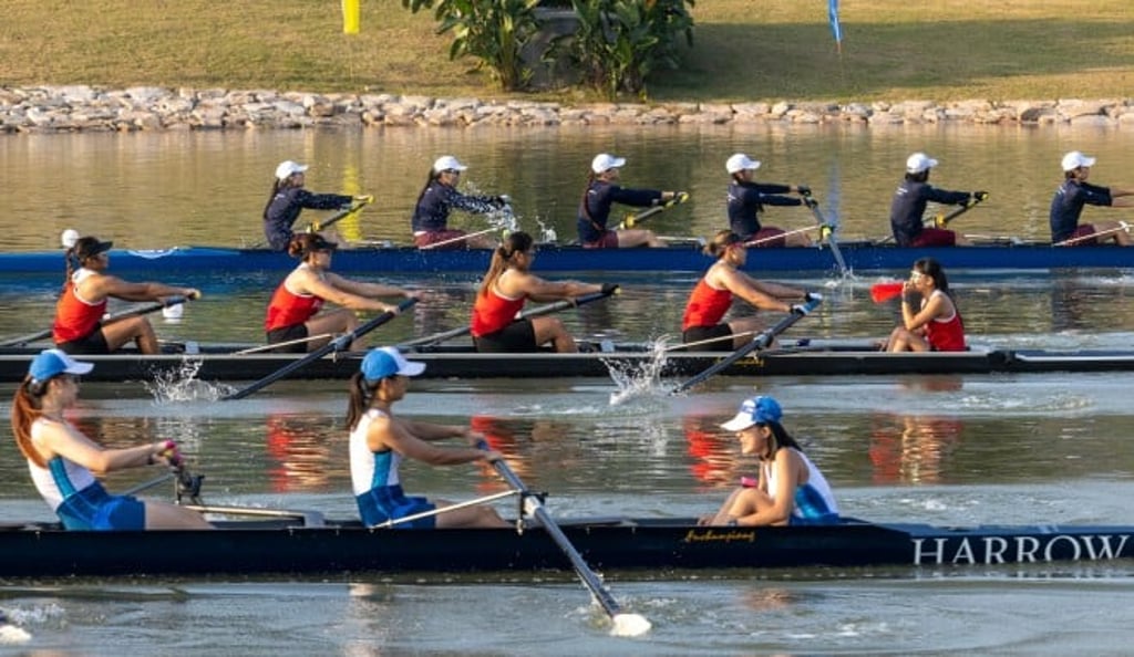 Building on the tradition of elite rowing at Harrow, Harrow LiDe School Hengqin, in collaboration with the Tinmuk Rowing Club, offers rowing classes to develop youth potential and passion for the sport. Building on the tradition of elite rowing at Harrow, Harrow LiDe School Hengqin, in collaboration with the Tinmuk Rowing Club, offers rowing classes to develop youth potential and passion for the sport.