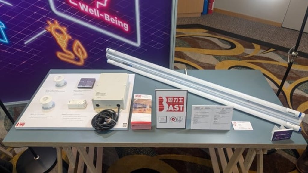 Bast Lighting showcases its Recyclable Zigbee Lighting System and launched a smart eco-friendly light tube at booth GH-C14, aiming to expand into European and American markets.