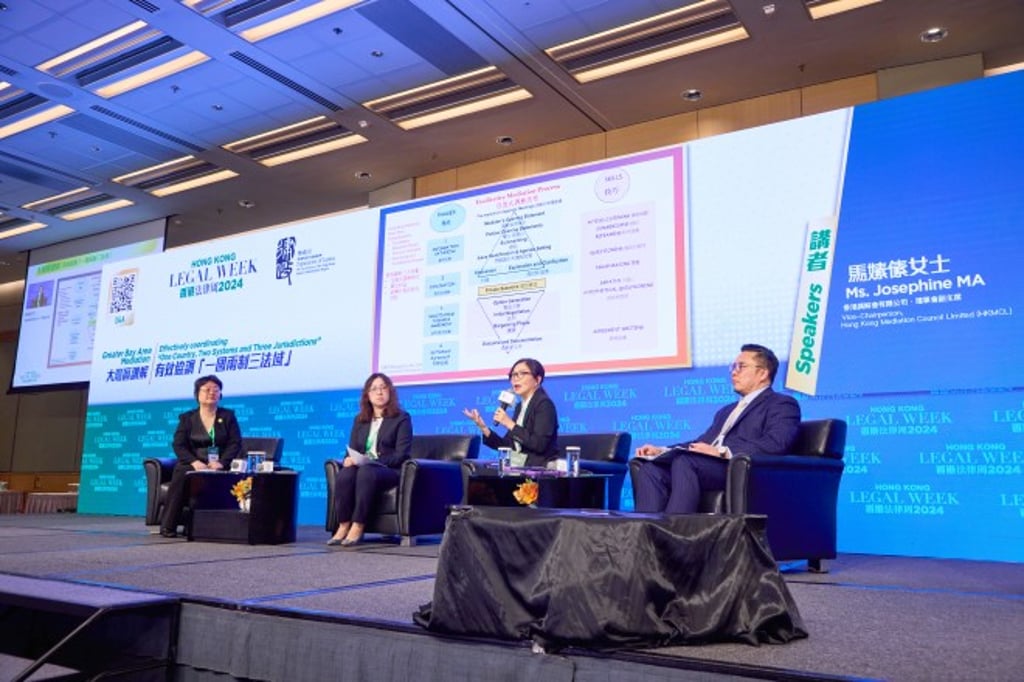 The Day 4 afternoon session featured a mock mediation with mediators from Hong Kong, Mainland China, and Macao, demonstrating effective cross-border dispute resolution in the GBA and cultural and procedural differences across the three jurisdictions.