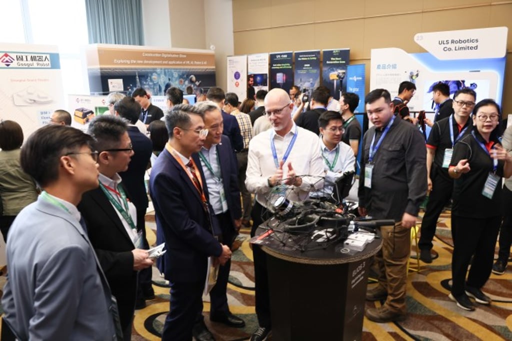 Robotic solutions on display showcase the latest automation technologies set to boost on-site productivity and safety. Robotic solutions on display showcase the latest automation technologies set to boost on-site productivity and safety.