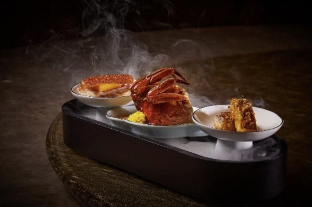 The Prestige Crab Feast balances tradition and creativity in a symphony of autumn flavours. The Prestige Crab Feast balances tradition and creativity in a symphony of autumn flavours.