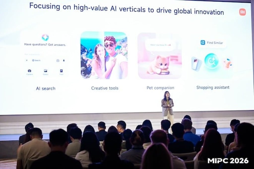 Xiaomi introduced AI features for a smarter user experience.