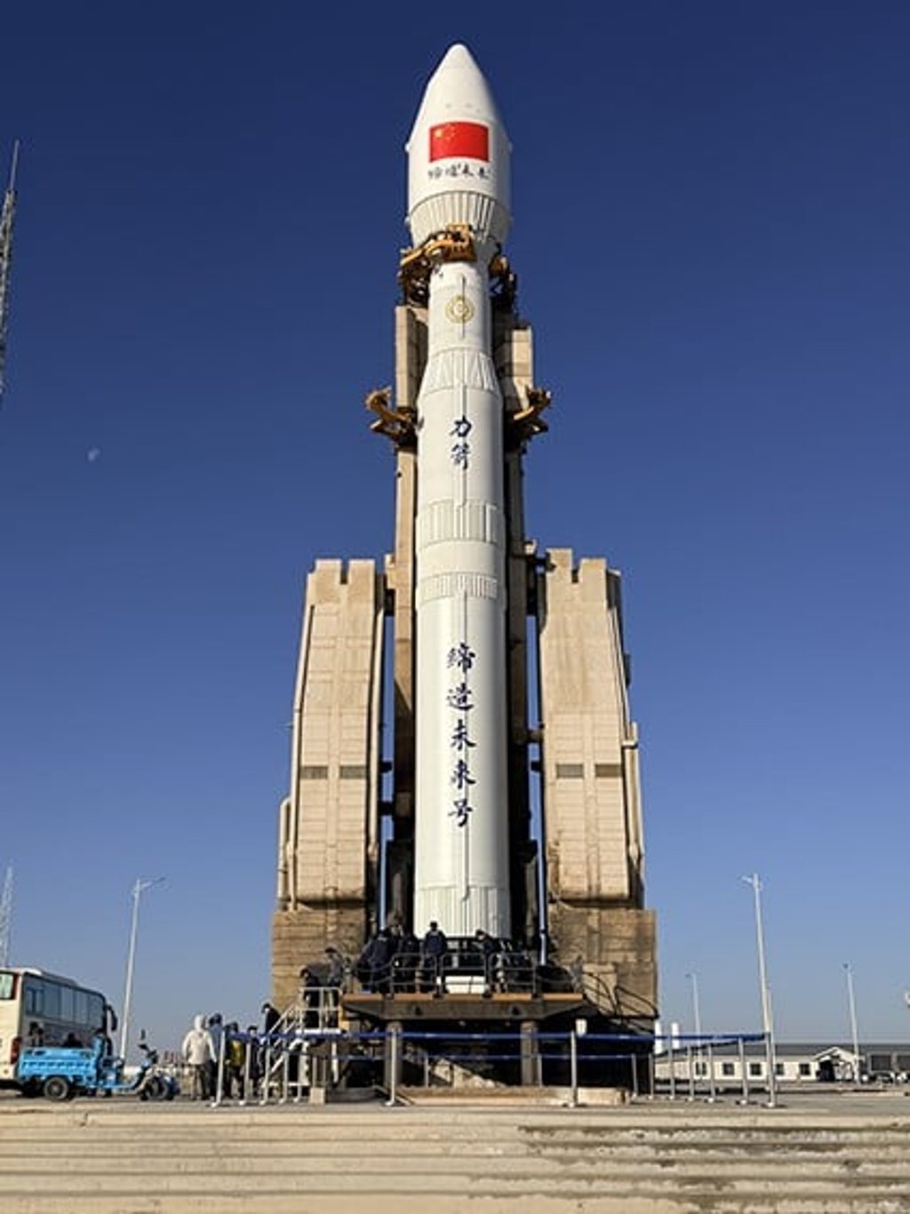 The Lijian-1 Y11 on the launch pad, ready for lift off with the hopes and dreams of Hong Kong’s young people The Lijian-1 Y11 on the launch pad, ready for lift off with the hopes and dreams of Hong Kong’s young people