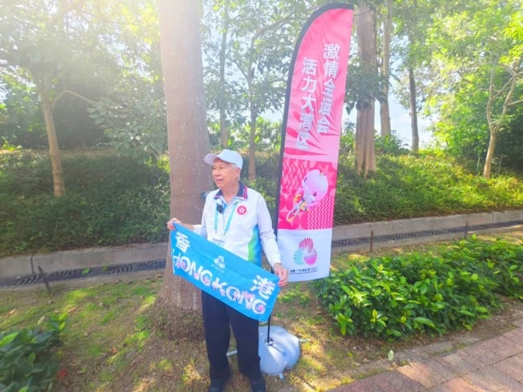 With decades of volunteer experience, Chan Yee-pon, 82, patrolled venues, checked crowd flow and guided younger volunteers through their shifts.