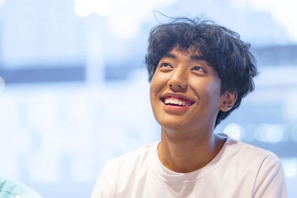 Limbu Basant says the programme helped him grow more confident as he spoke with spectators and worked with fellow volunteers.