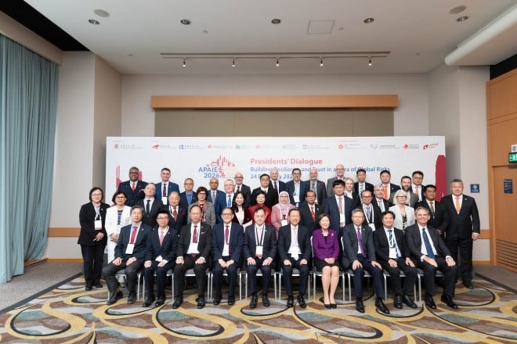 University presidents and senior leaders gathered at the Presidents’ Dialogue.