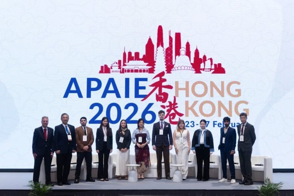 Students from the eight UGC-funded universities, representing eight different countries and regions, shared their experiences with delegates.