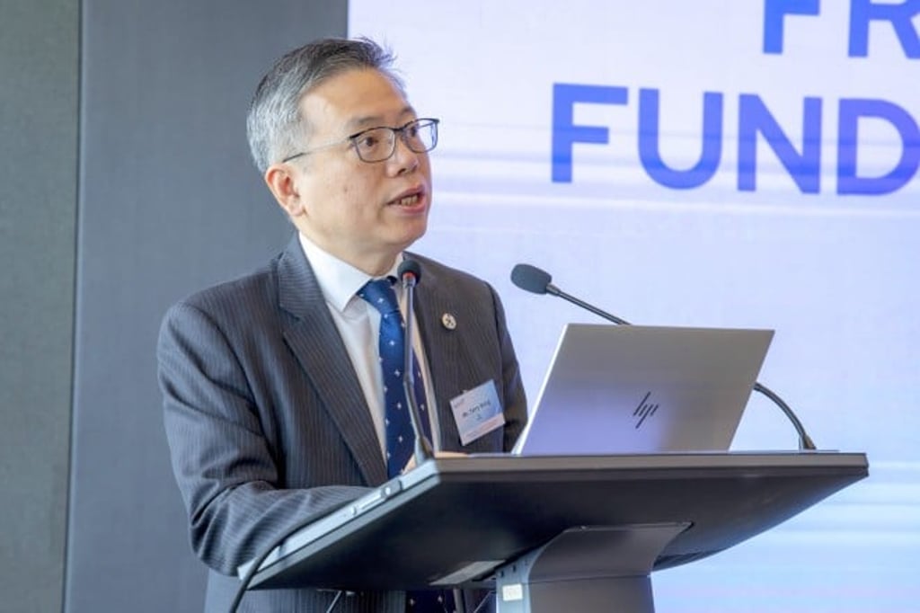 CEO of HKSTP, Terry Wong.