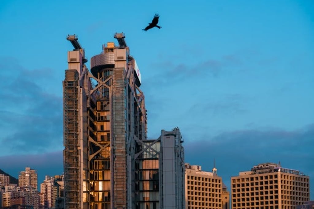 The HSBC Main Building is instantly recognisable to generations of Hongkongers as the Lion Bank.