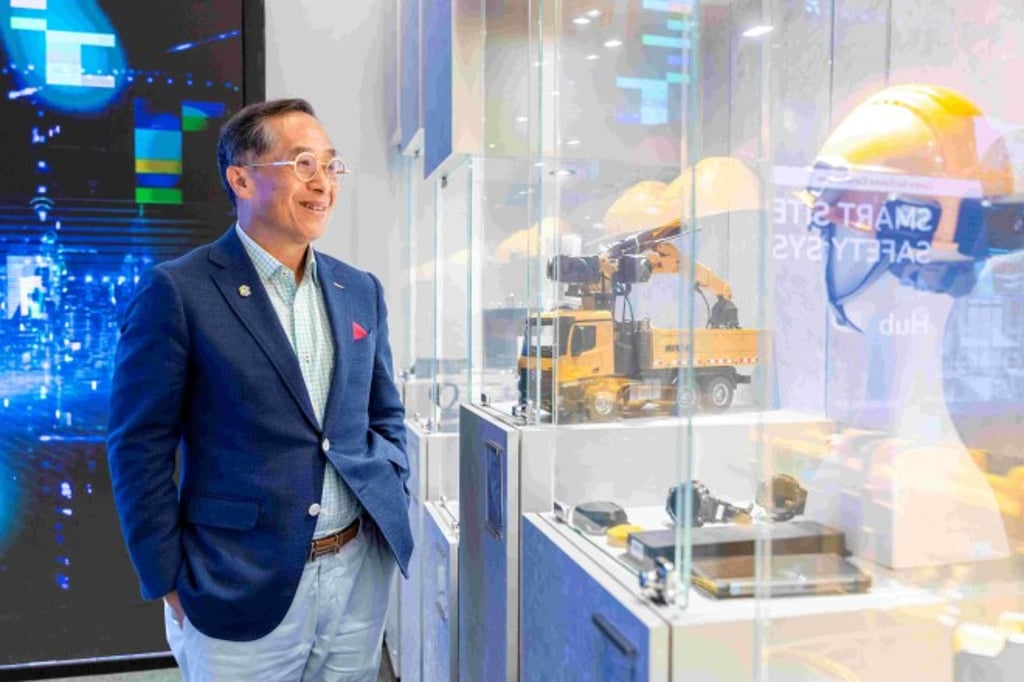 Cutting-edge technologies are on display at the Centre for Future Construction at HKIC. Cutting-edge technologies are on display at the Centre for Future Construction at HKIC.