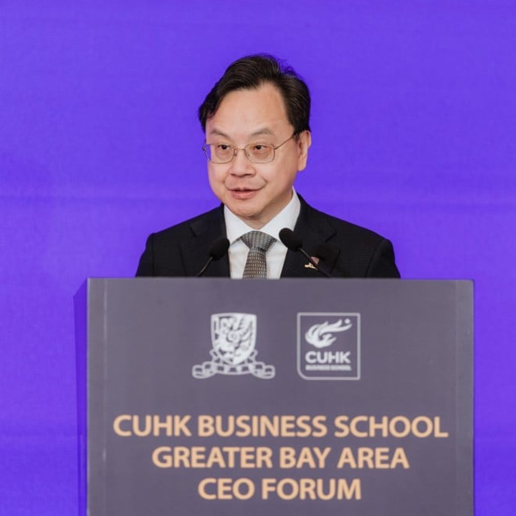 Professor Dennis Lo Yuk-ming, Vice-Chancellor and President of CUHK, delivers welcome remarks. Professor Dennis Lo Yuk-ming, Vice-Chancellor and President of CUHK, delivers welcome remarks.