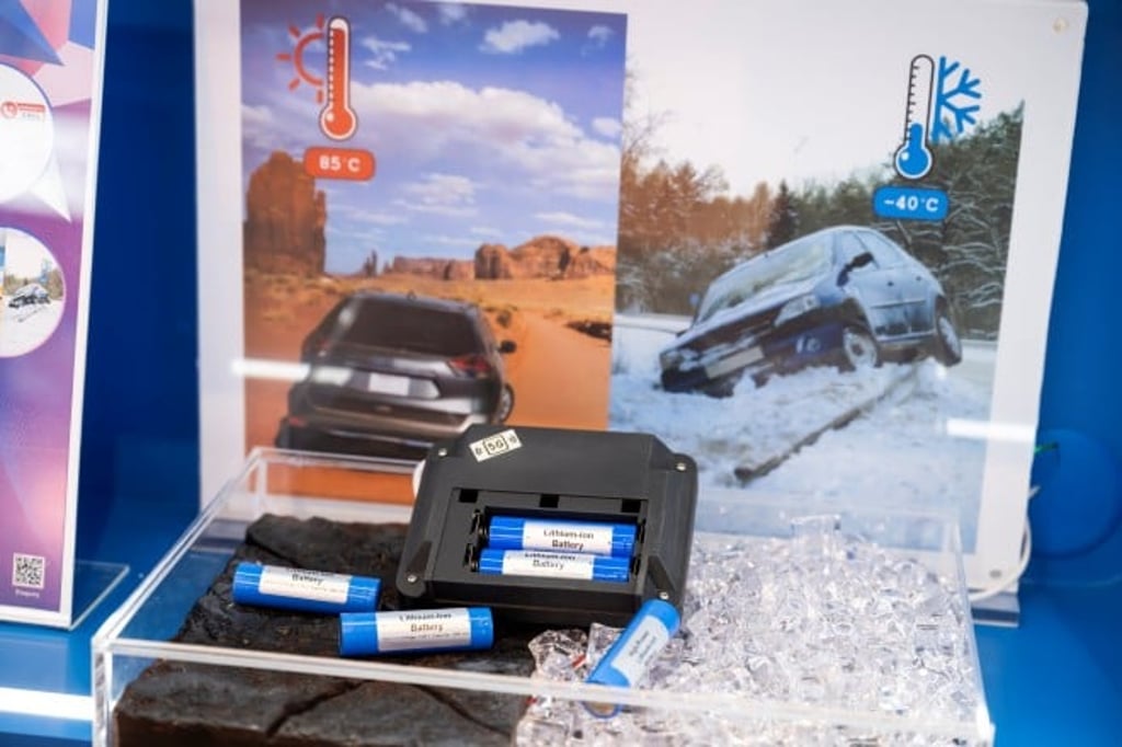 Long-life batteries developed by ASTRI, capable of operating at temperatures up to 85°C for up to ten years without replacement, are among the technologies on display at LEAP East. Long-life batteries developed by ASTRI, capable of operating at temperatures up to 85°C for up to ten years without replacement, are among the technologies on display at LEAP East.