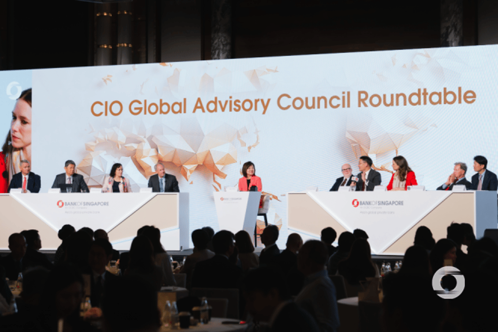 (From left to right) Alexander Wright, Robin Hu, Fabiana Fedeli, John Emerson, Jean Chia, Dr. Adam Posen, Dr. Guo Kai, Lauren Goodwin, John Studzinski CBE, and Yuichi Murao.