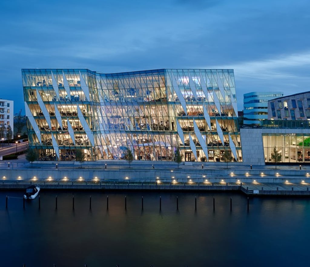 Saxo Bank Headquarters in Copenhagen, Denmark Saxo Bank Headquarters in Copenhagen, Denmark