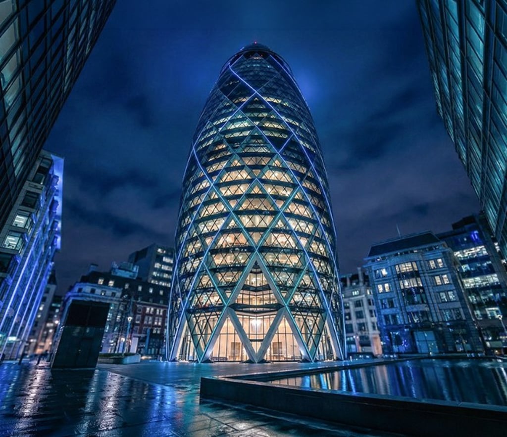 The Ghekin Tower in London, UK The Ghekin Tower in London, UK
