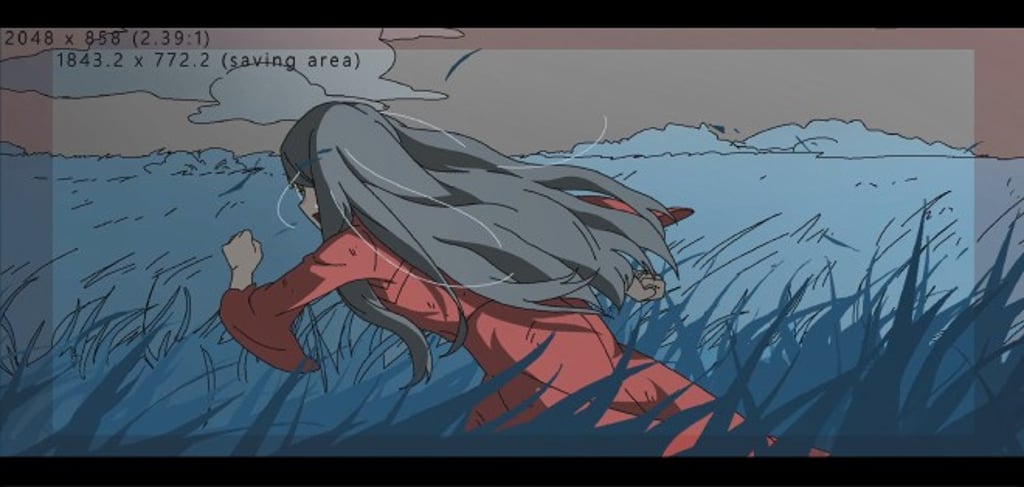 A scene from Another World in which the character Goran races wildly. (Image courtesy of Point Five Creations)