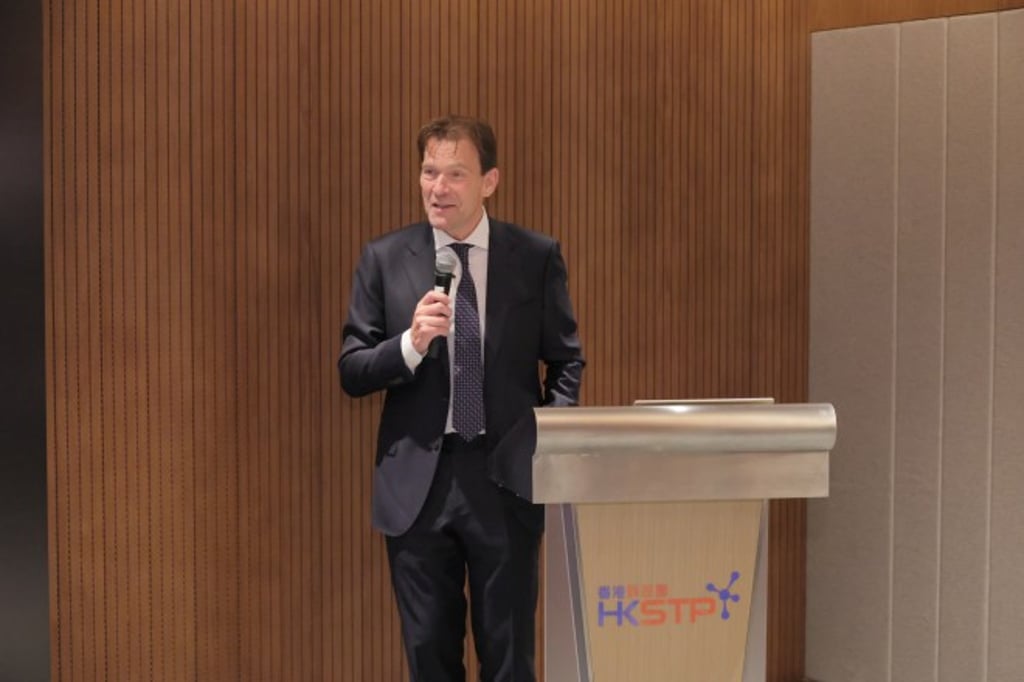 Rogier Janssens, president of Merck China, describes the planned Merck Hong Kong Centre as a first step that would place the company’s products and expertise closer to researchers and startups at HKSTP.