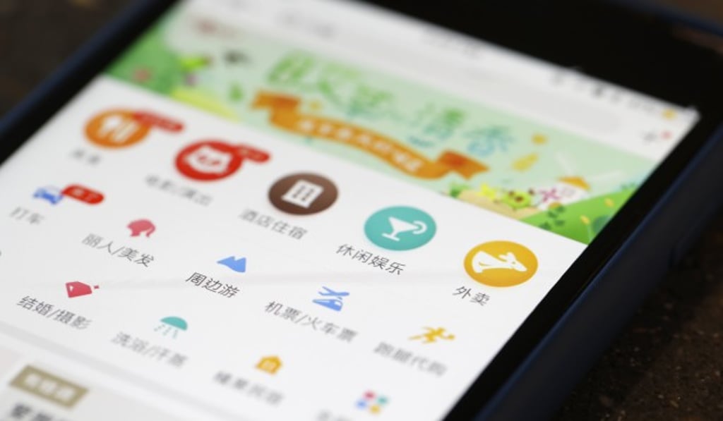 You can order food for delivery, book a flight or hail a cab through Meituan. (Picture: Bloomberg) You can order food for delivery, book a flight or hail a cab through Meituan. (Picture: Bloomberg)
