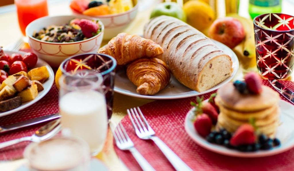 Sumptuous breakfast at Fontana Buffet.