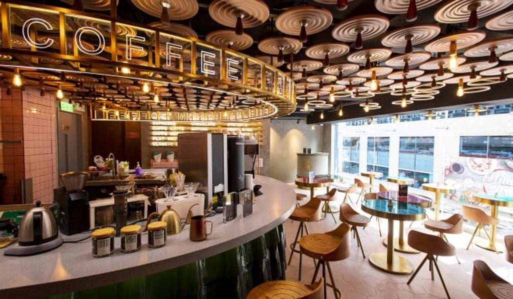 Privilege Club members enjoy 30 per cent discount on hand drip coffee and delicious food at “Hands-on Coffee @ CMHK” at the China Mobile Hong Kong flagship store in Mong Kok. Privilege Club members enjoy 30 per cent discount on hand drip coffee and delicious food at “Hands-on Coffee @ CMHK” at the China Mobile Hong Kong flagship store in Mong Kok.