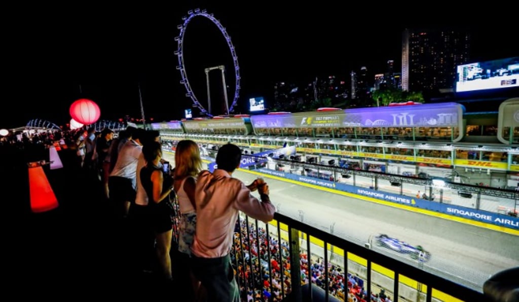 The alfresco Sky Terrace and dedicated viewing platforms offer unrivalled vantage points to enjoy the race action The alfresco Sky Terrace and dedicated viewing platforms offer unrivalled vantage points to enjoy the race action