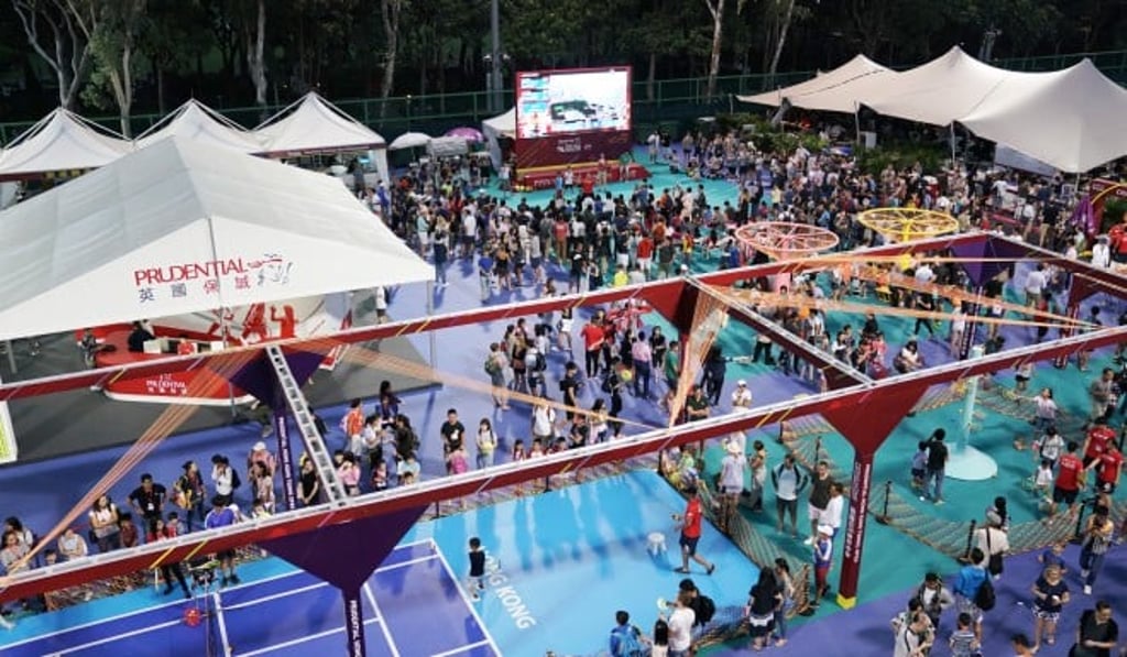 The Tournament Village will be relocated to a new, larger site adjacent to the stadium at Victoria Park Soccer Pitch 6.