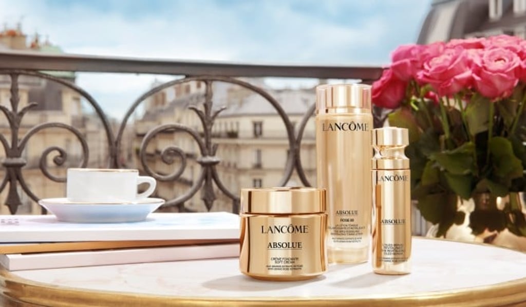 The Absolue trio of Soft Cream, Rose Essence and Revitalising Oleo-Serum.