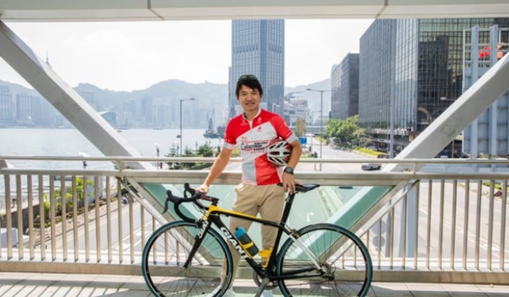 Wong Kam-po, Hong Kong’s cycling legend and ambassador of the Sun Hung Kai Properties Hong Kong Cyclothon, encourages the public to go and see how the top professionals ride and cheer on their teams on October 14.