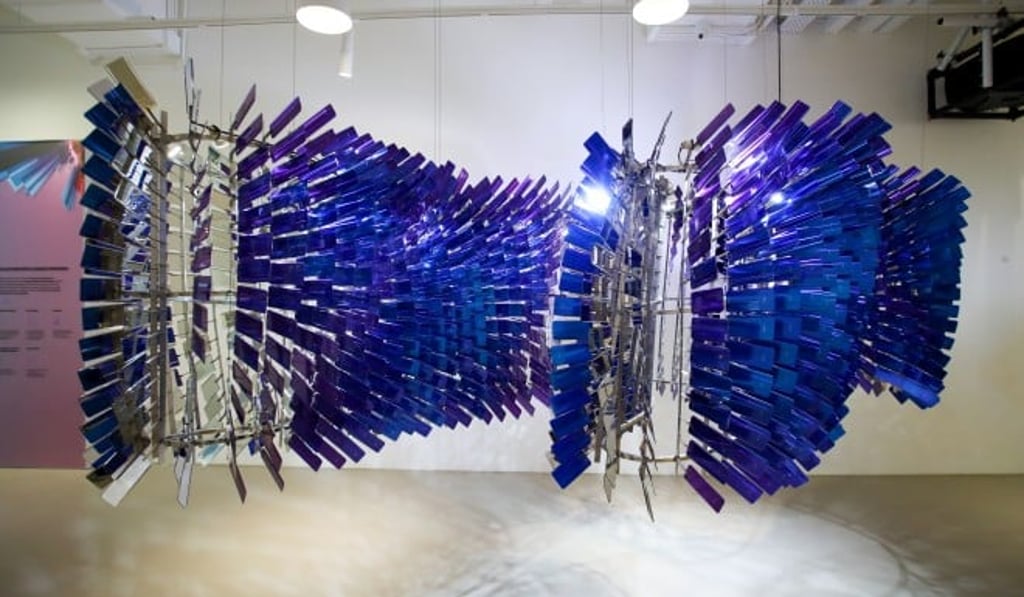 The Aurora —created by leading Asian artist Red — is on display at H Queen's in Central until December 23, 2018.